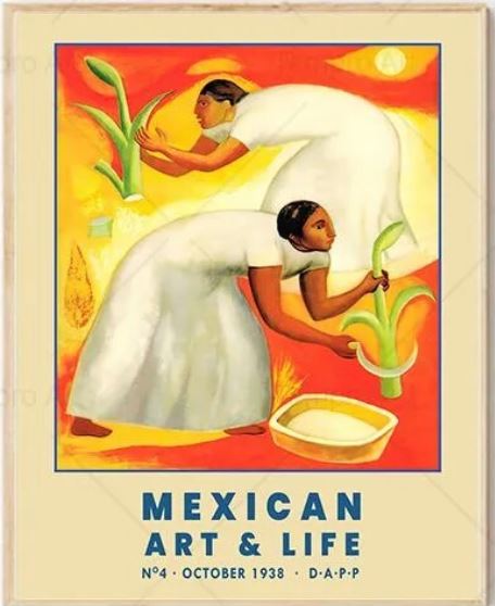 Poster Prints of Mexican Wall Art