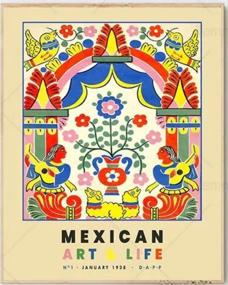 Poster Prints of Mexican Wall Art