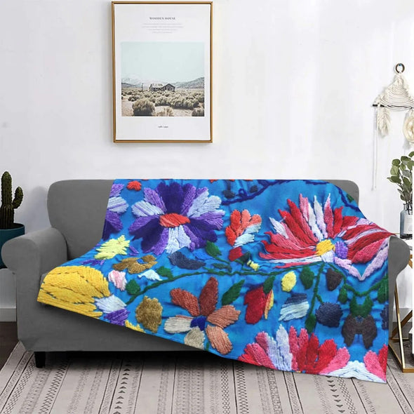 Flower: Dress up that couch!