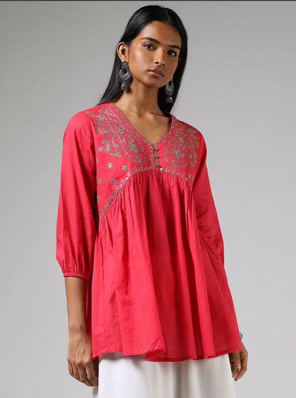 Utsa Zardozi Embroidered Tunic