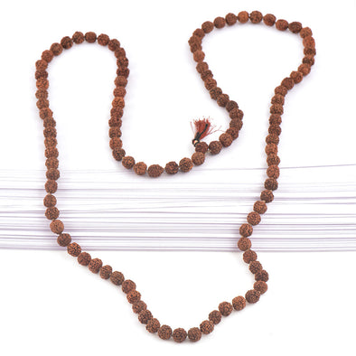 Meditation Necklace with Rudrakshaa Beads, India