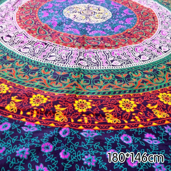 Energy Mandala Tapestry